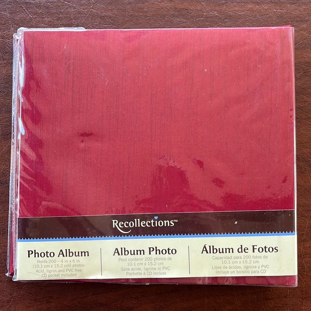 Recollections Photo Album 200 4x6 Photos